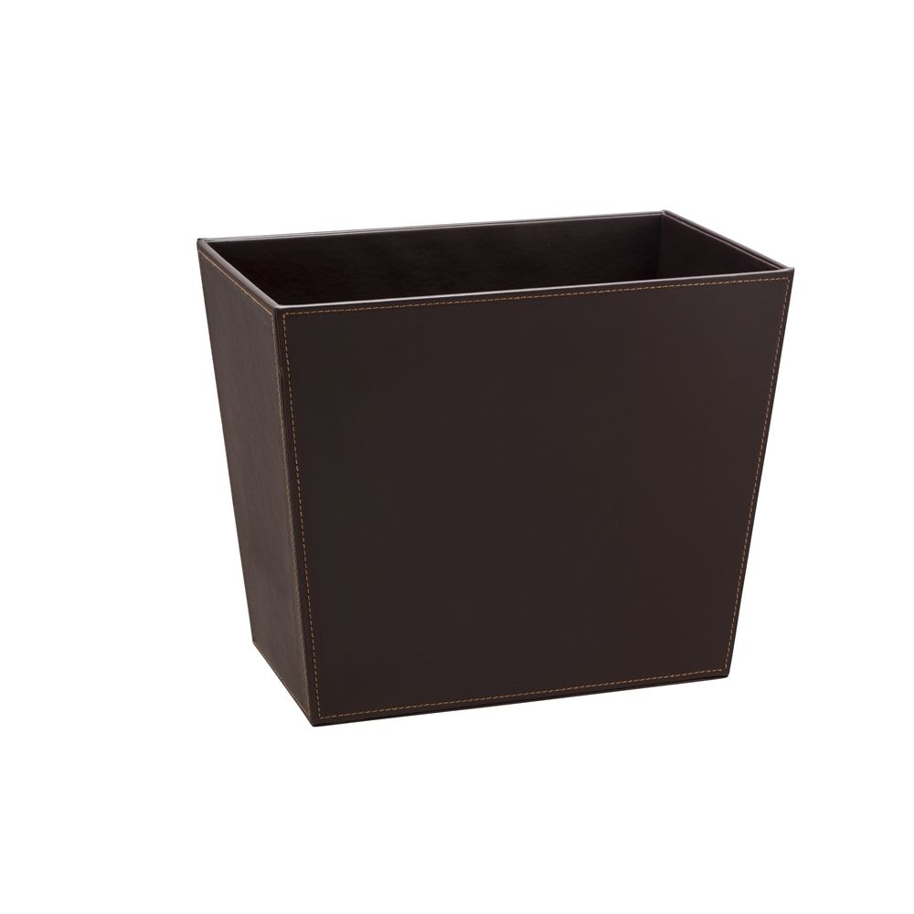 Cordoba Collection 16 Quart Recycling Wastebasket, Chocolate